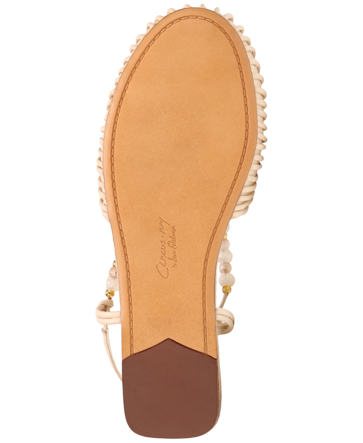 Circus Ny by Sam Edelman Women's Kassie Caged Ankle Strap Flat Sandals