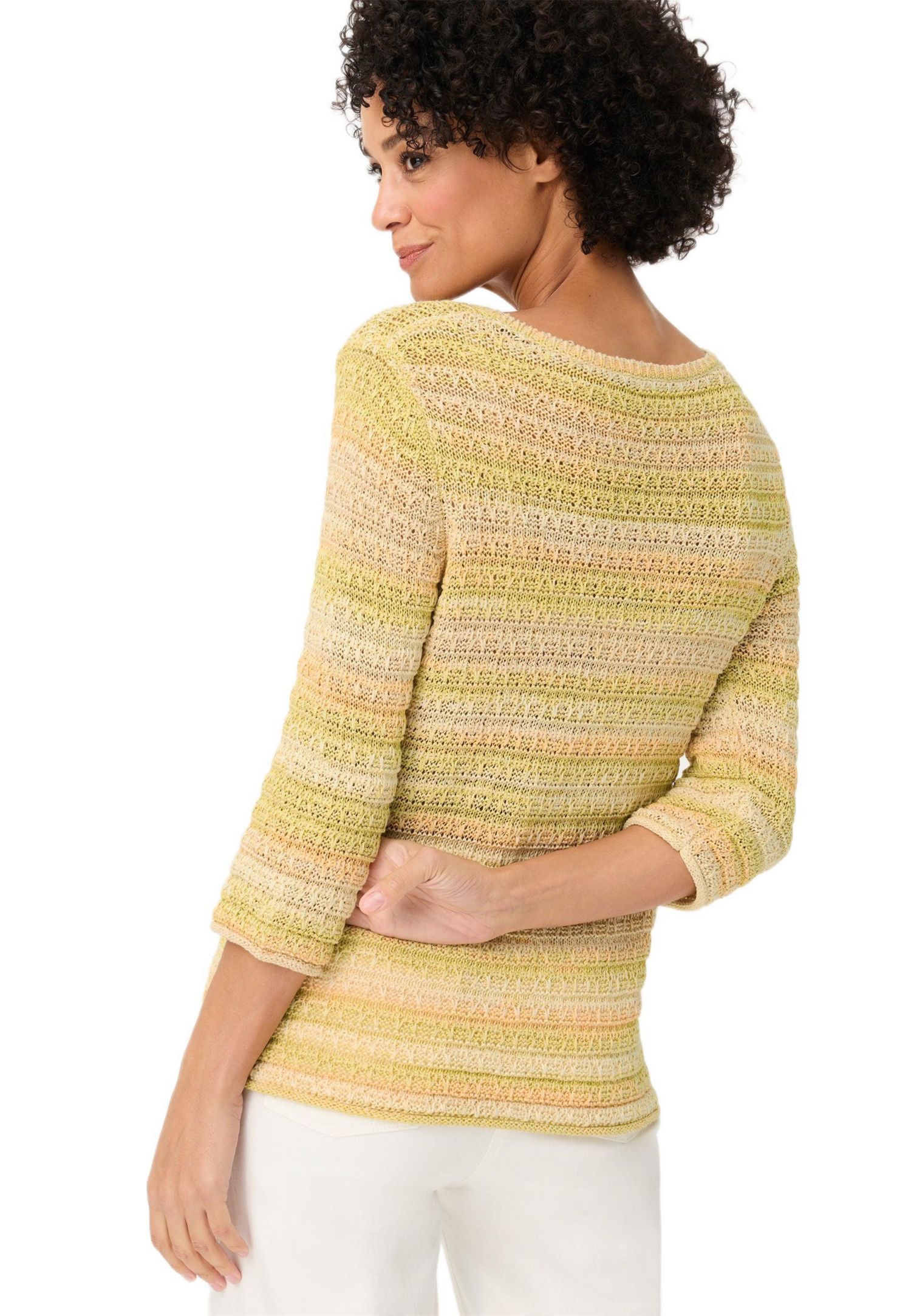 Women's Ombre Stripe Sweater