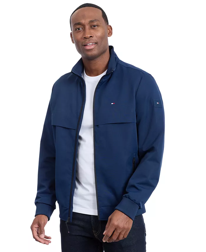 Men's Water Resistant Boating Regular-Fit Jacket