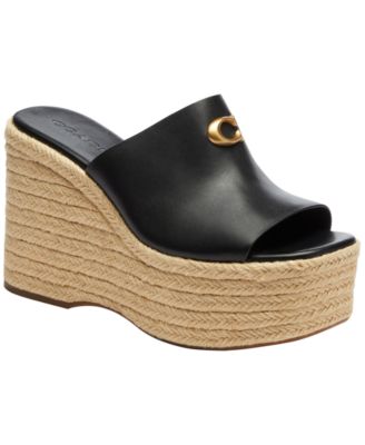Women's Wedge Espadrilles Slip-On Sandals
