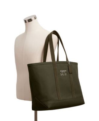 Men's Utility Canvas Tote Bag
