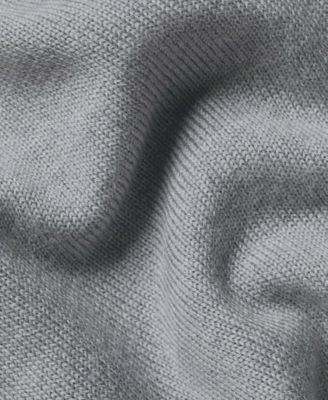 Men's Long Sleeve Quarter-Zip Merino Wool Sweater