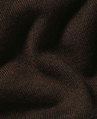 Men's Long Sleeve Quarter-Zip Merino Wool Sweater