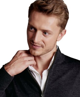 Men's Oatmeal Chunky Merino Sweater