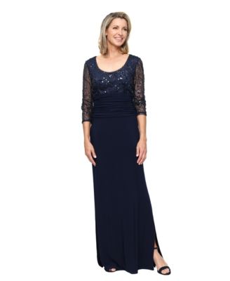 Women's Empire-Waist Matte Jersey Gown