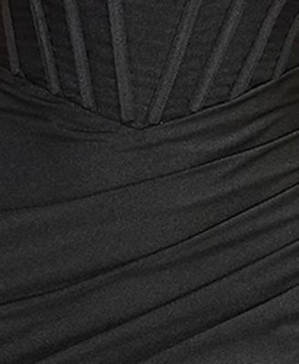 Women's Off Shoulder Corset Gown