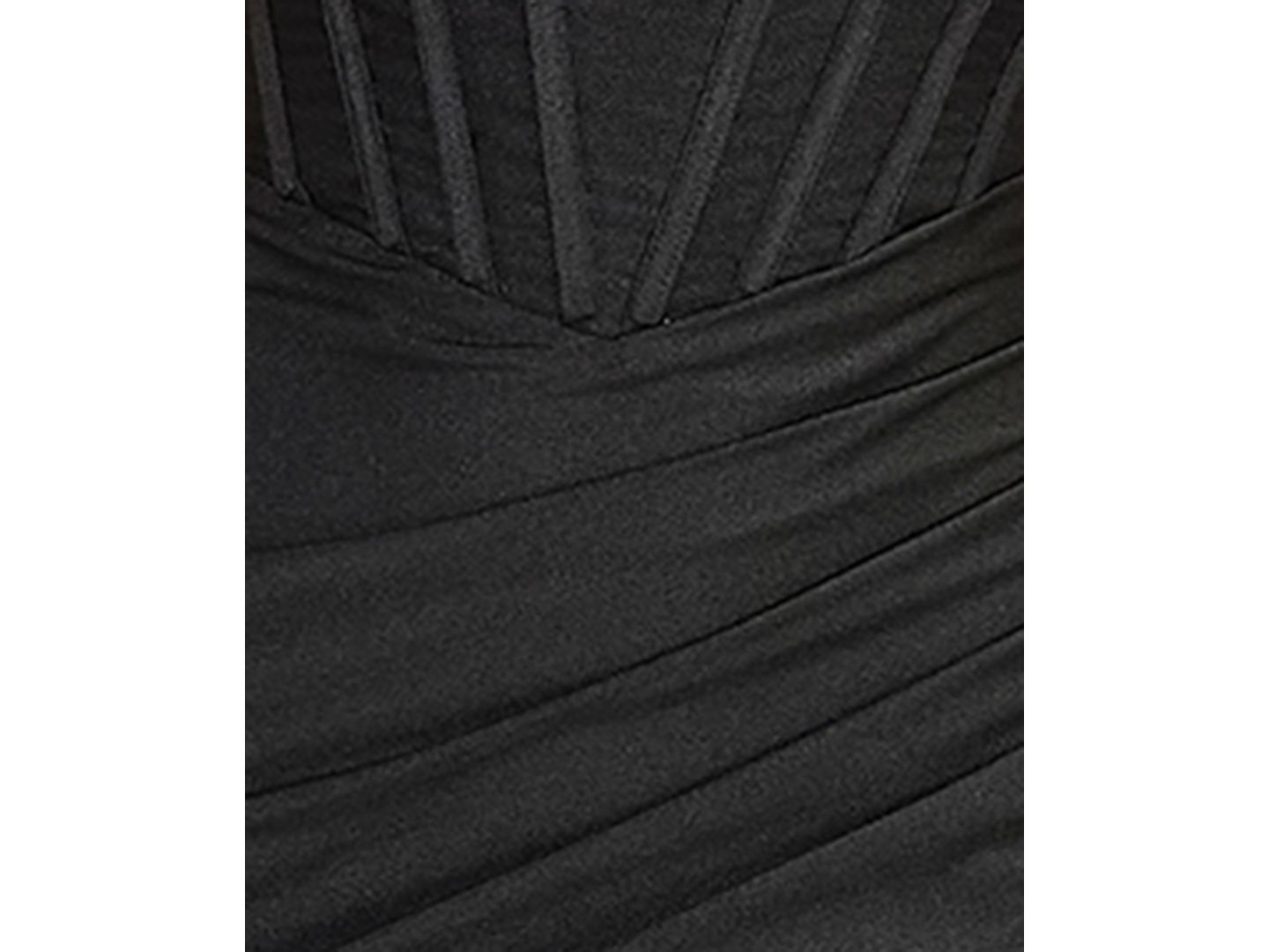 Женское платье KATIA RAE Juniors' Off Shoulder Corset Gown, цвет: Чёрный — фото 5