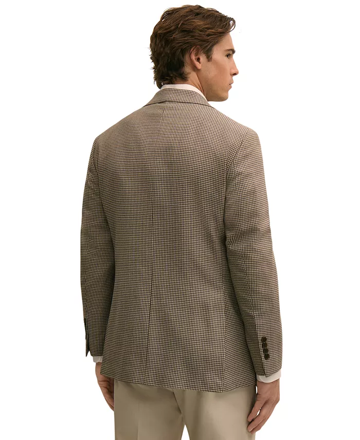 Brooks Brothers Men's Hopsack Classic-Fit Wool Blazer - thumbnail 5