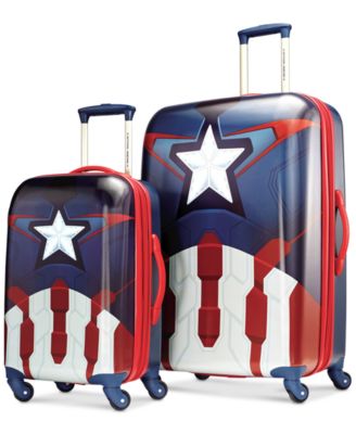 captain america luggage