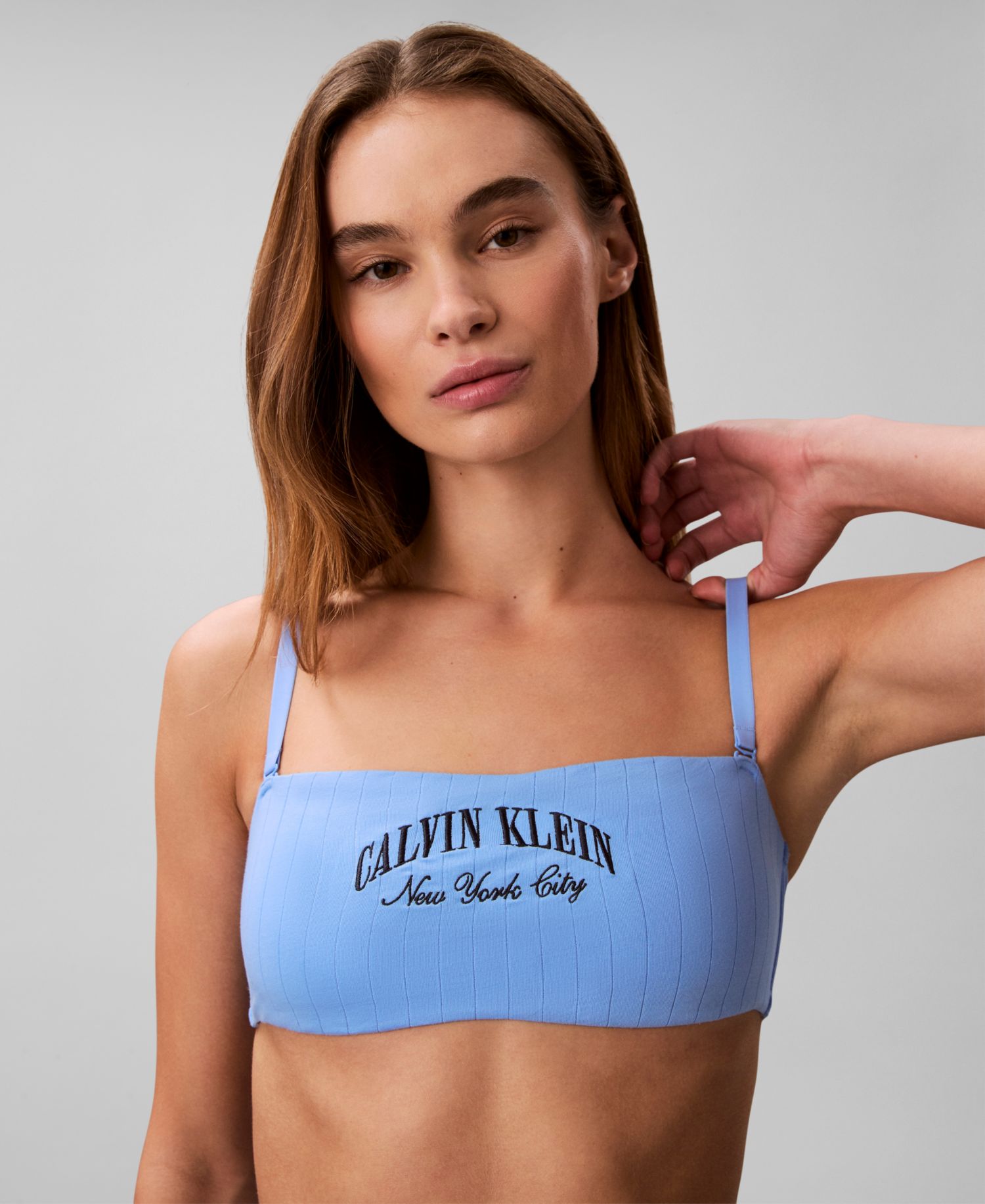 Heritage Athletic Lightly Lined Bandeau Bralette QF8710