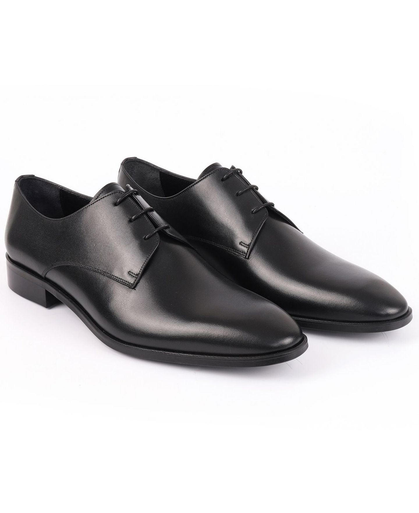 Мужские туфли VELLAPAIS Gorman Lace-Up Derby, цвет: Чёрный — фото 5