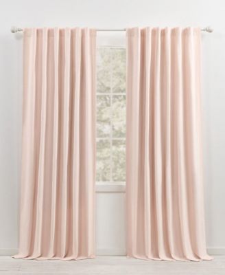 Velvety Room Darkening, Back Tab and Rod Pocket Single Curtain Panel