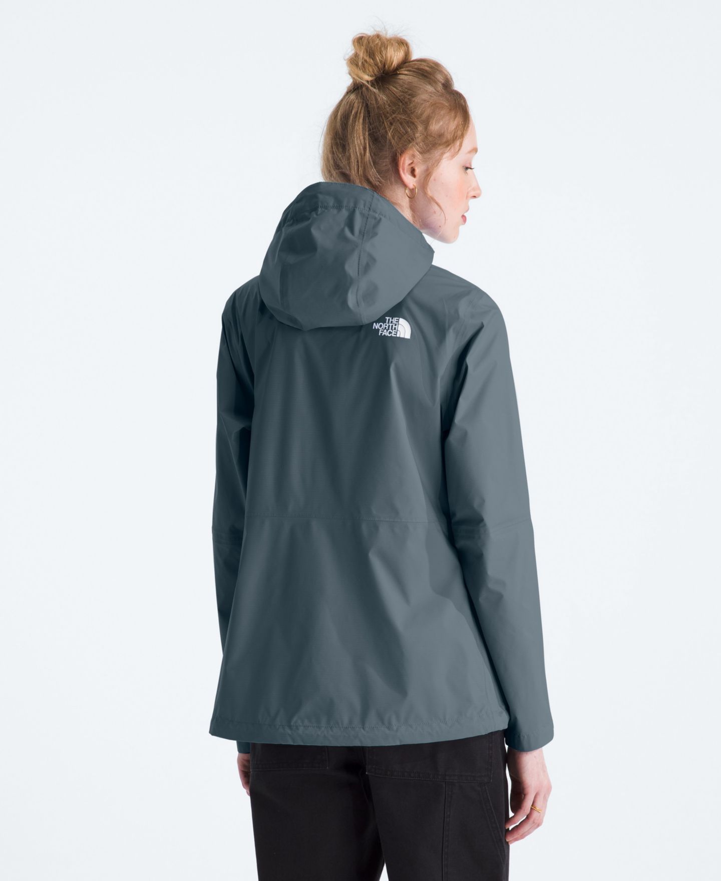 Женская куртка The North Face Alta Vista Hooded Rain, цвет: Серый — фото 5