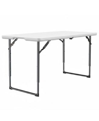 Folding Table - Compact, Waterproof & Easy to Store for Small Gatherings & Dining
