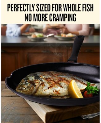 Energy Nonstick Fish Pan 13.7" - Aluminum Ceramic Coated