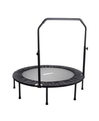 Stamina inMotion 48" Round Fitness Trampoline with Adjustable Handlebars