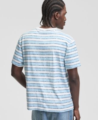 Men's Chill Stripe Cotton T-Shirt