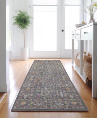 Hatay Washable HY5 2'3"x7'6" Runner Area Rug