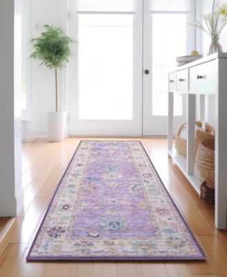 Hatay Washable HY7 2'3"x7'6" Runner Area Rug
