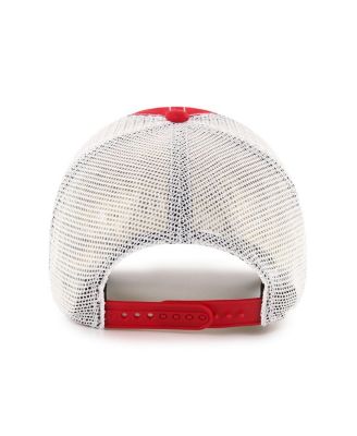 Men's Red Wisconsin Badgers Clean Up Adjustable Hat