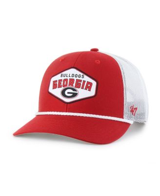 Men's Red Georgia Bulldogs Ace Out Rope Adjustable Trucker Hat