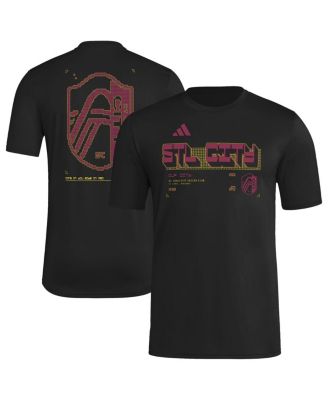 Men's Black St. Louis CITY SC 2026 Anthem AEROREADY Pregame T-Shirt