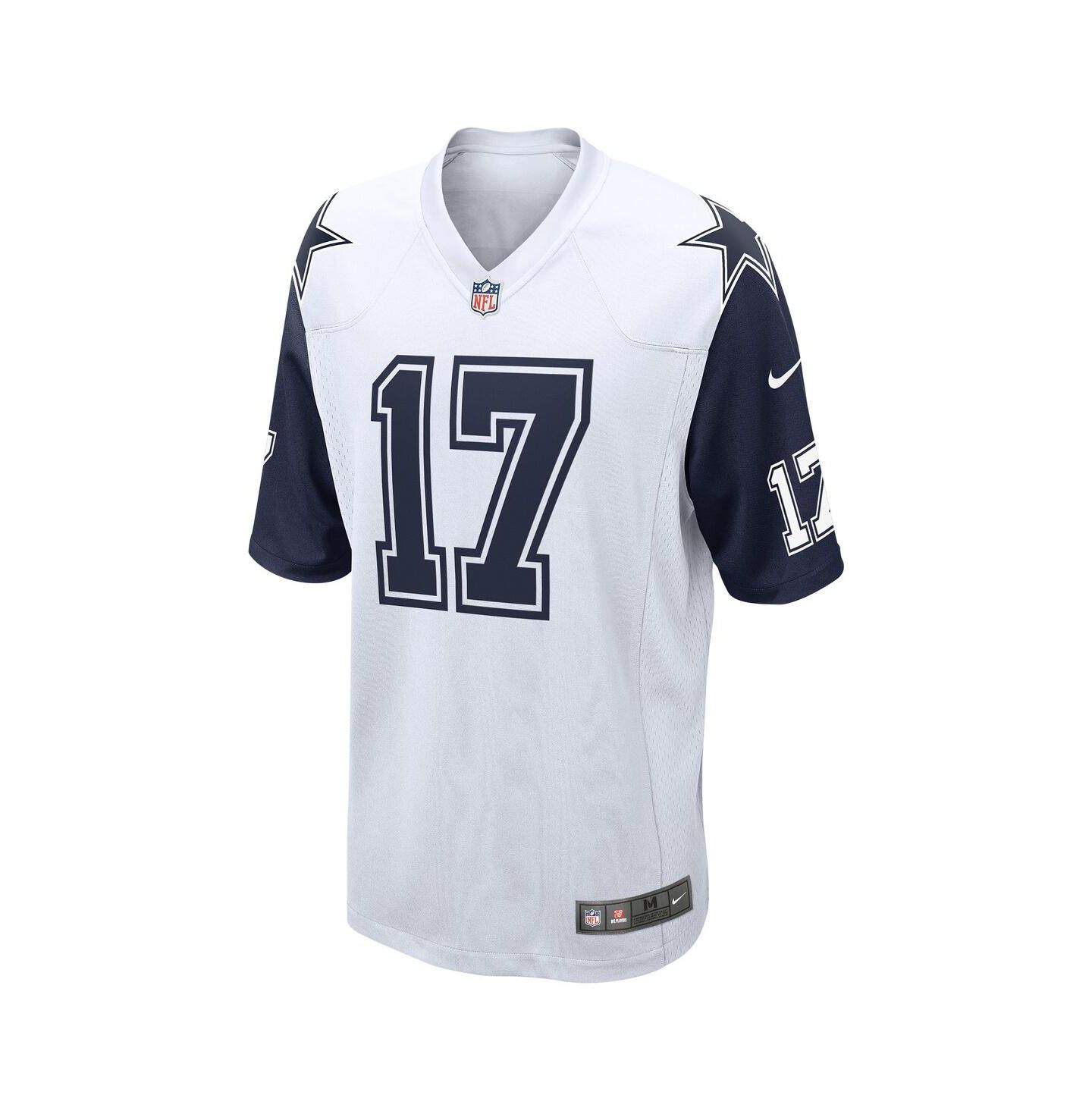 Мужской топ Nike Brandon Aubrey White Dallas Cowboys Alternate Game Jersey — фото 7