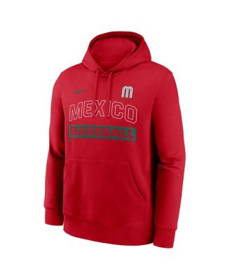 Men's Red Mexico Baseball 2026 World Baseball Classic Club Hoodie