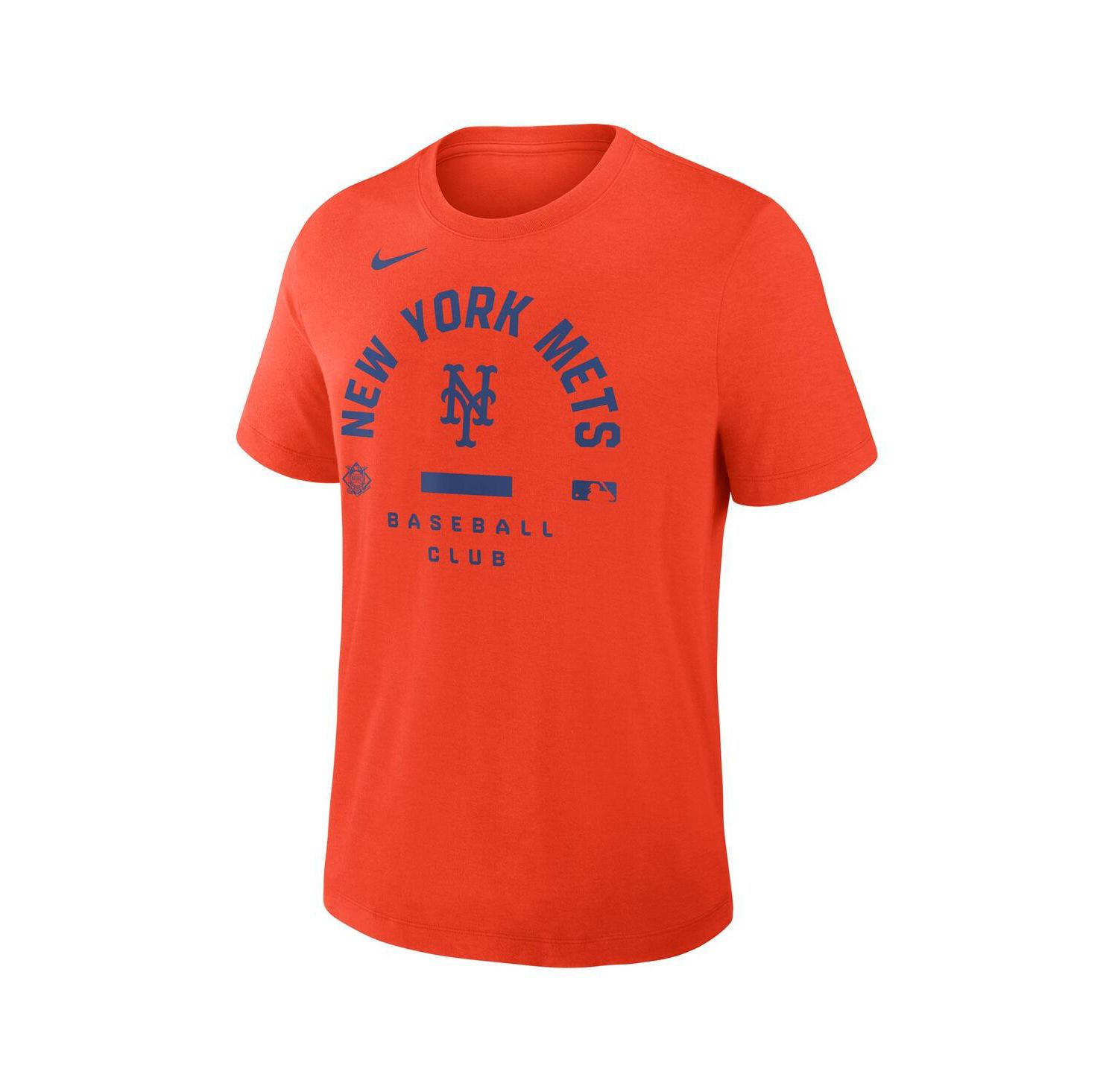 Men's Orange New York Mets Authentic Collection Early Work Tri-Blend Dri-FIT T-Shirt