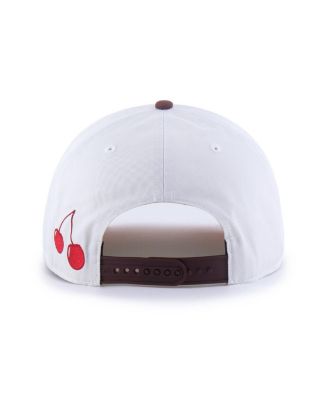  Women's Stone/Burgundy Philadelphia Phillies Love Letter Adjustable Hitch Hat