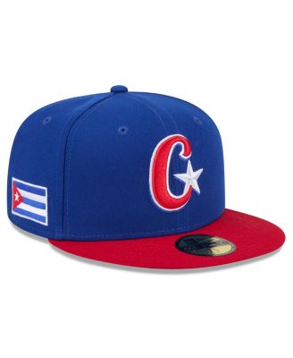 Men's Blue/Red Cuba Baseball 2026 World Baseball Classic 59FIFTY Fitted Hat