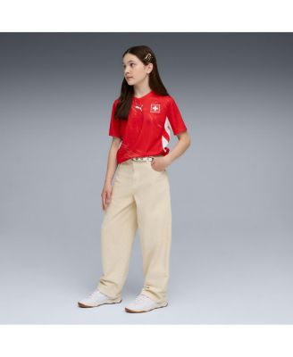 Big Boys and Girls Red Switzerland National Team 2026 Home Replica Jersey