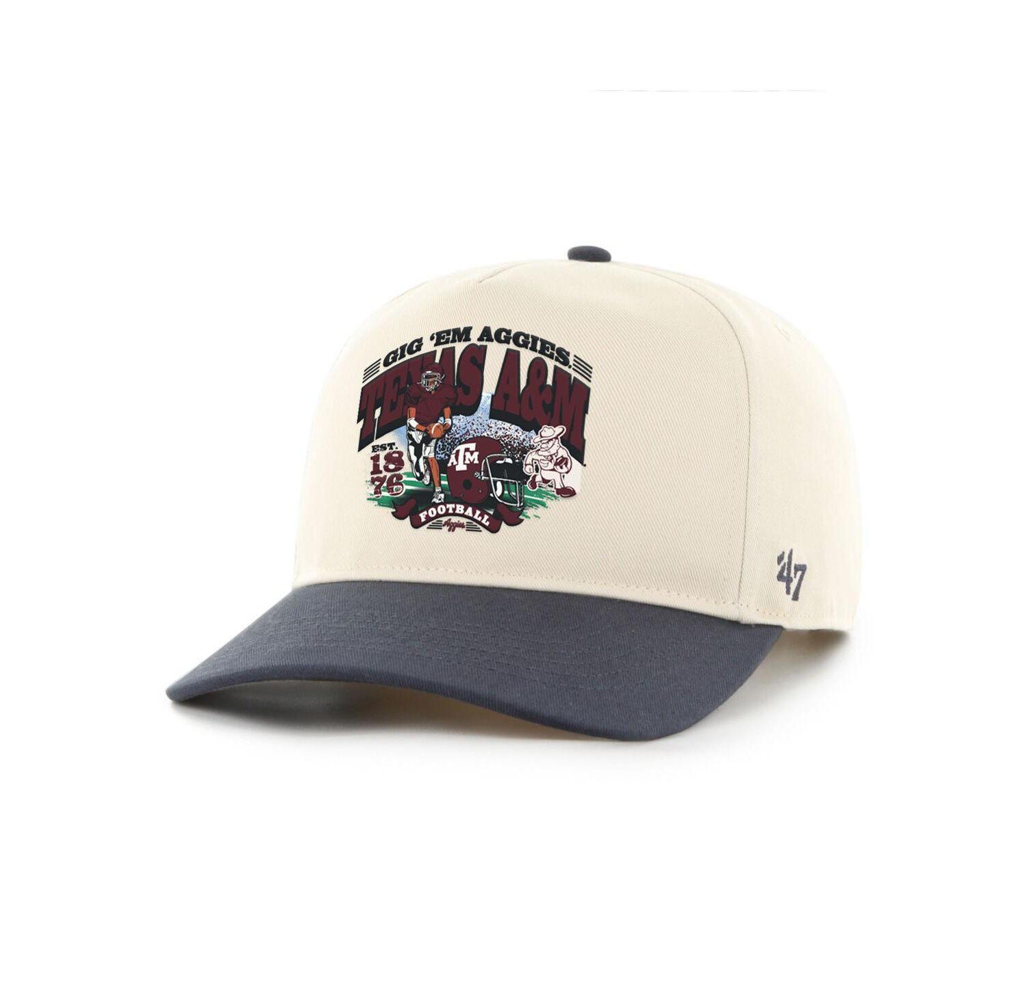 Men's Natural Texas A&M Aggies Unstructured Hitch Hat