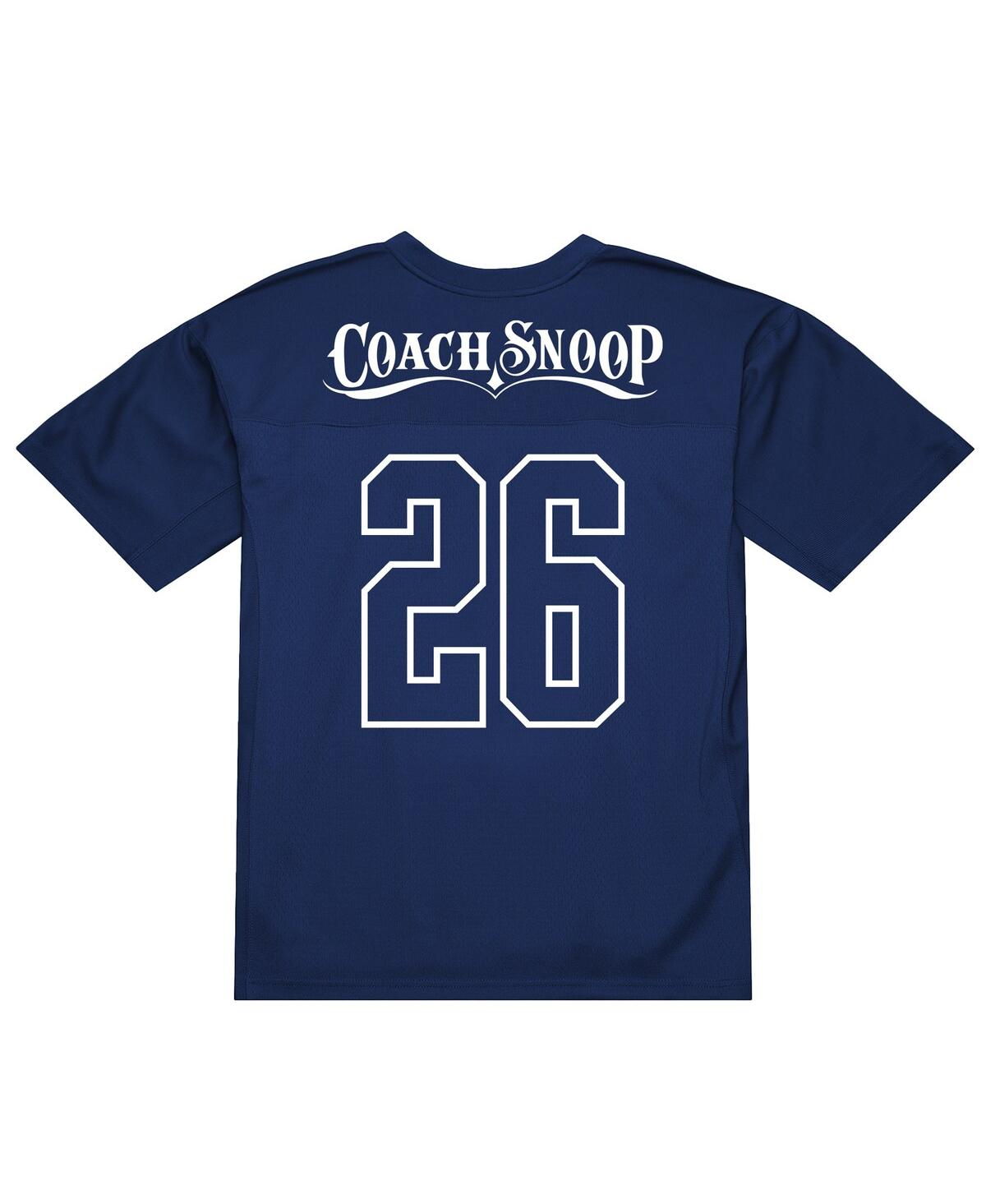 Mitchell & Ness Men's Navy Coach Snoop Legacy Fashion Jersey