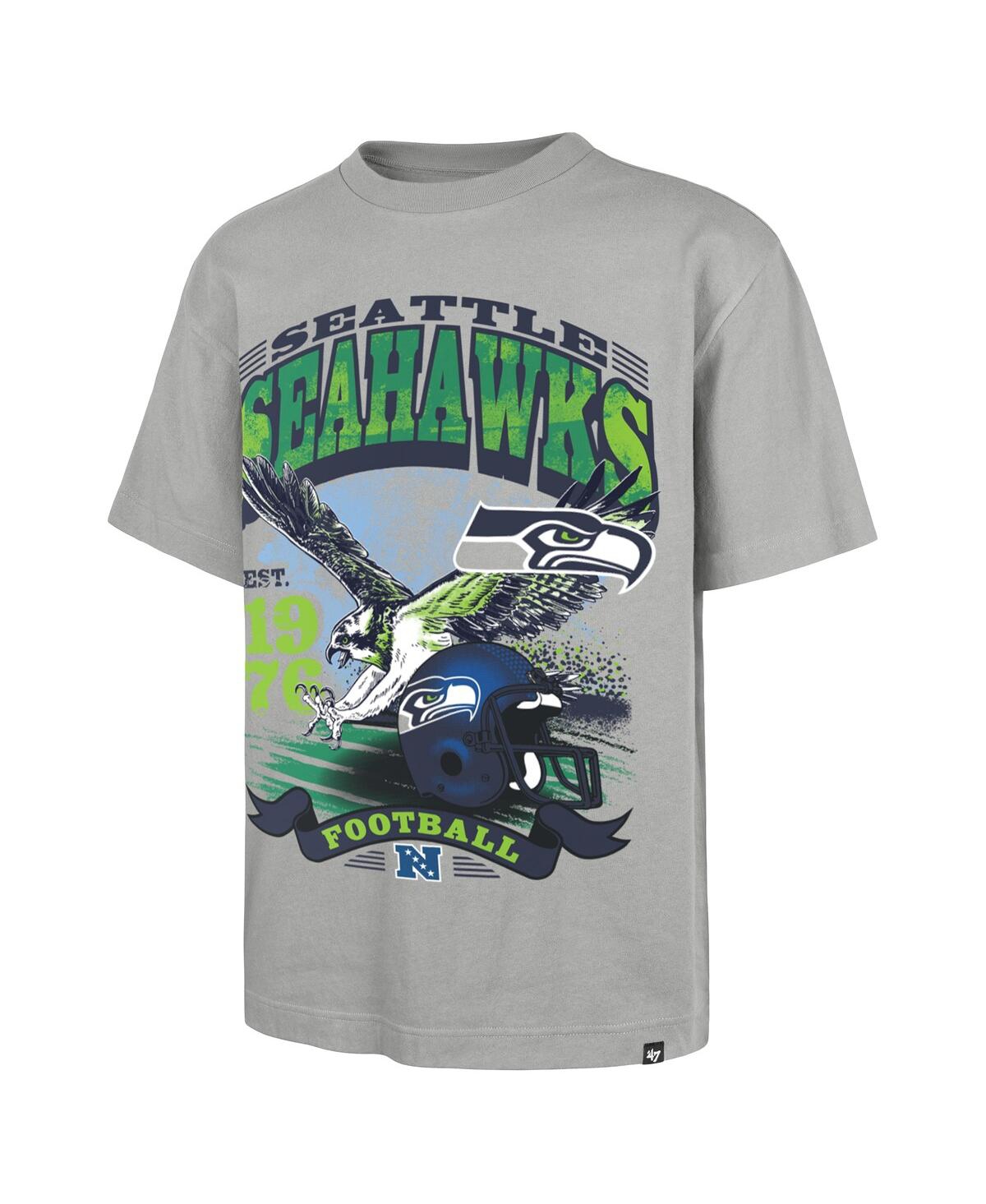 '47 Brand Men's Gray Seattle Seahawks Regional Foundation T-Shirt