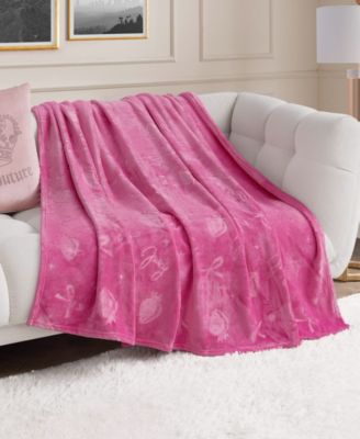 Embossed Plush Oversized Throw, 60" x 70"