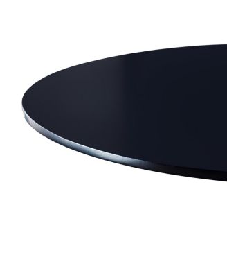  Tulip Dining Table - Mid-century Round MDF Top, Seats 4-6