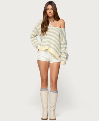 Women's Eugenie Oversized Striped Sweater