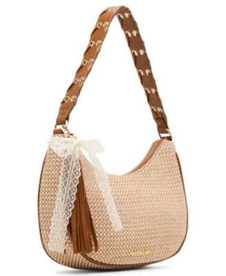 Indigov Straw Small Shoulder Bag