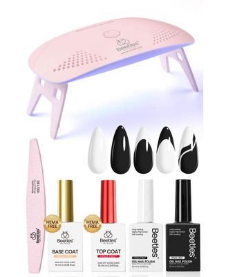 Gel Nail Polish Kit With UV Light