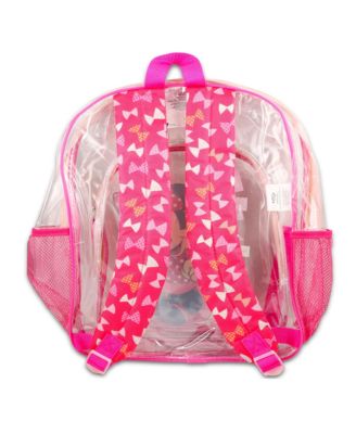 Minnie Mouse Transparent, Clear backpack for ages 3