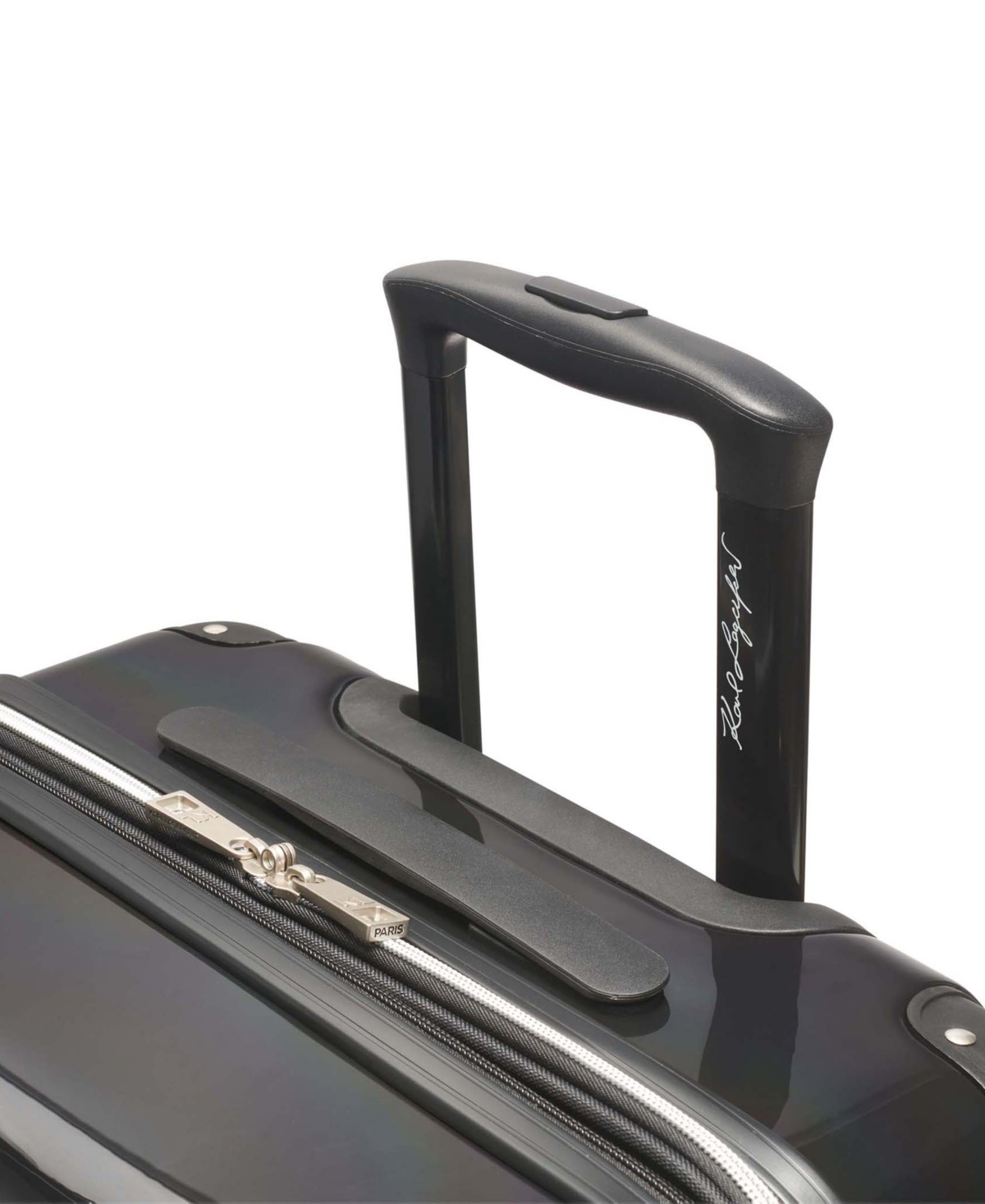 Karl Lagerfeld Paris Flowers Medium Upright Suitcase