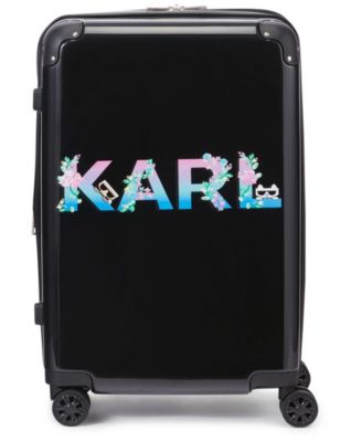 Flowers Medium Upright Suitcase