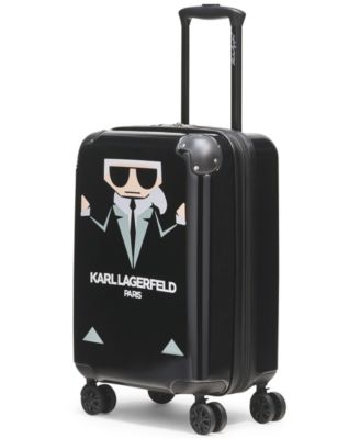 Karl In A Box Small Upright Suitcase