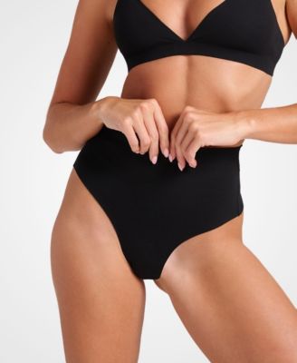 Women's Organic Cotton No-Show Shaping Thong