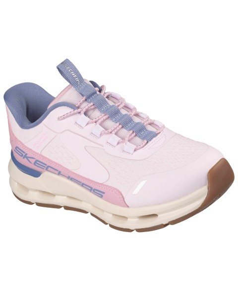 Детские кроссовки Skechers Little Girls Slip-ins: Glide-Step - Vista Lane Casual Sneakers from Finish Line