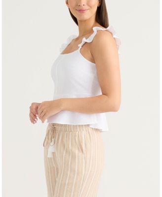 Women's Ruffle Sleeve Top