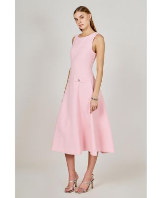 Women's Tweed Midi Dress