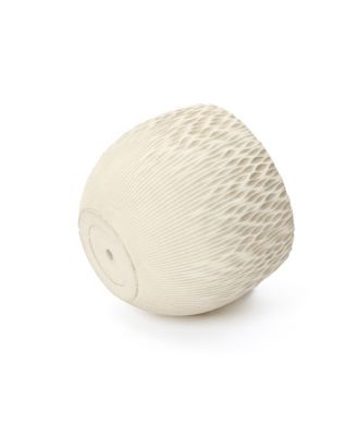 Antique 14.17" Round Planter, Deep-to-Light Gradient Texture, Tapered Design