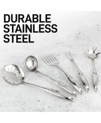 Stainless Steel Cooking Utensil - 5 Piece Set
